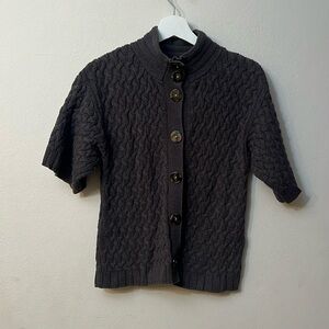 Style & co petite size M sweater button down